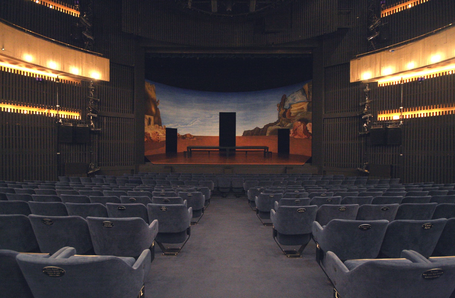 Stalls view of the auditorium