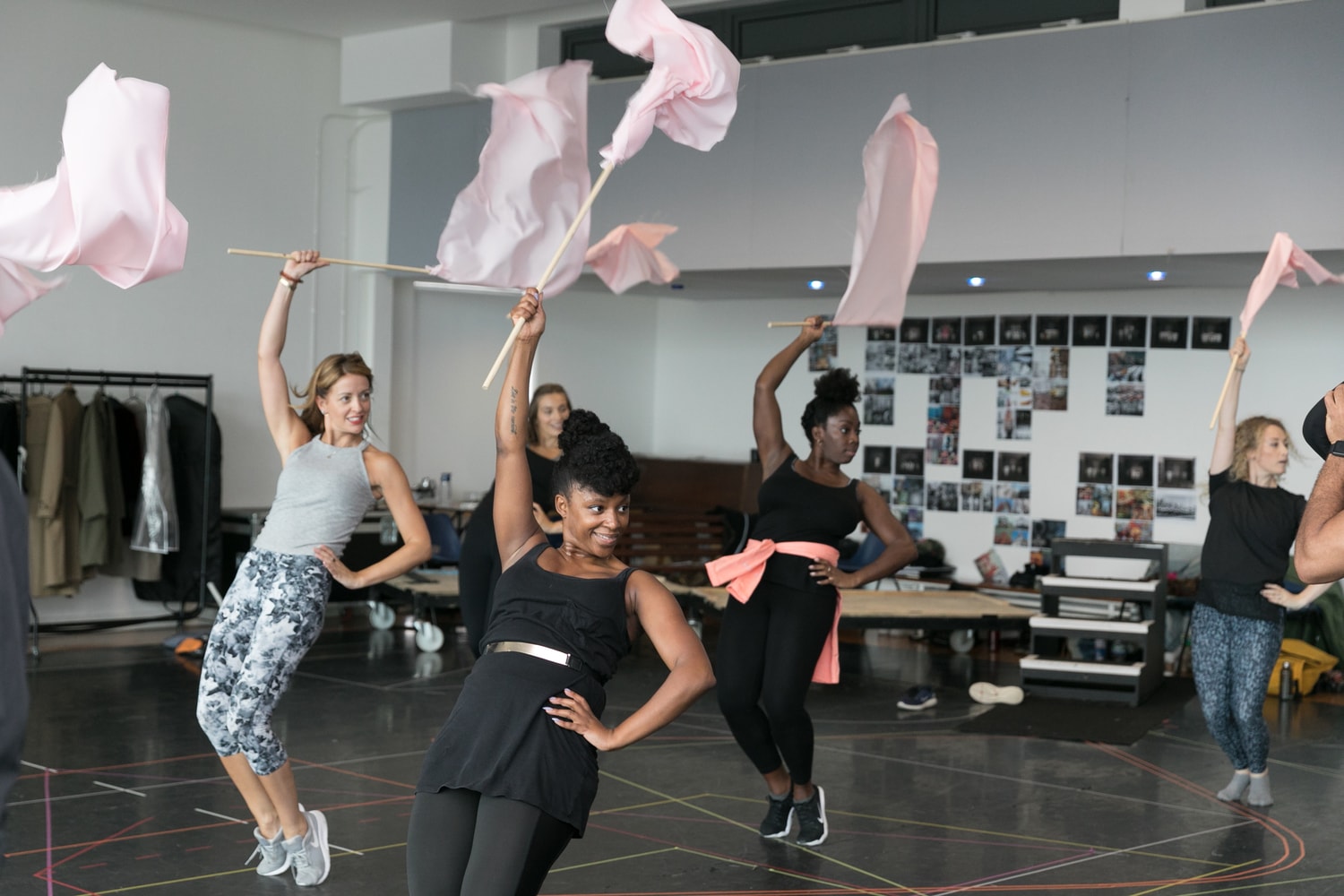 Sweet Charity in Rehearsal, photography by Darren Bell