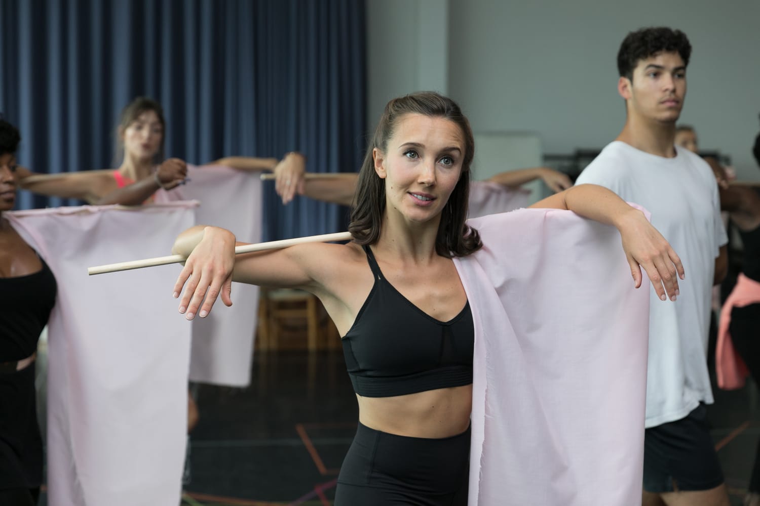 Sweet Charity in Rehearsal, photography by Darren Bell