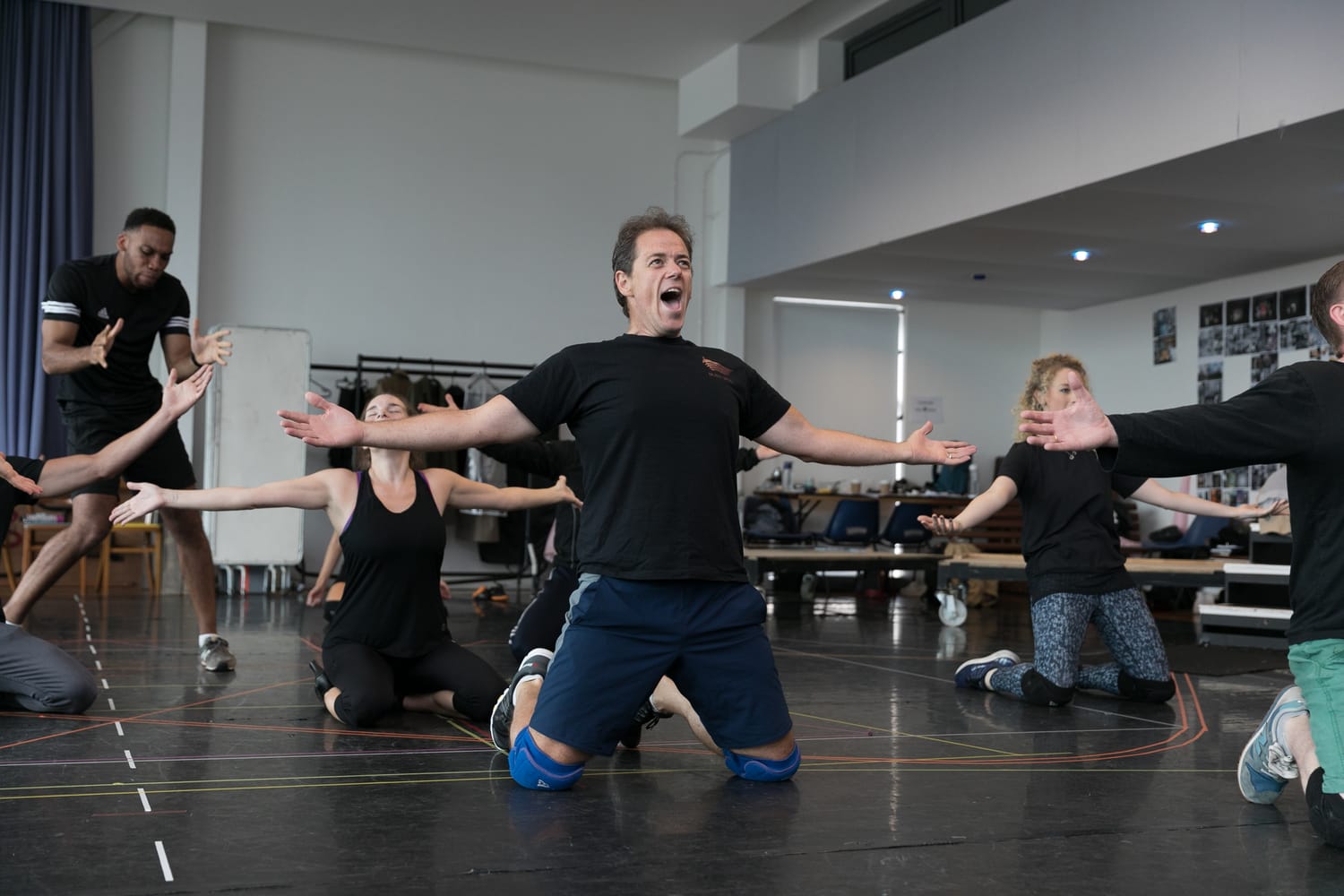 Sweet Charity in Rehearsal, photography by Darren Bell