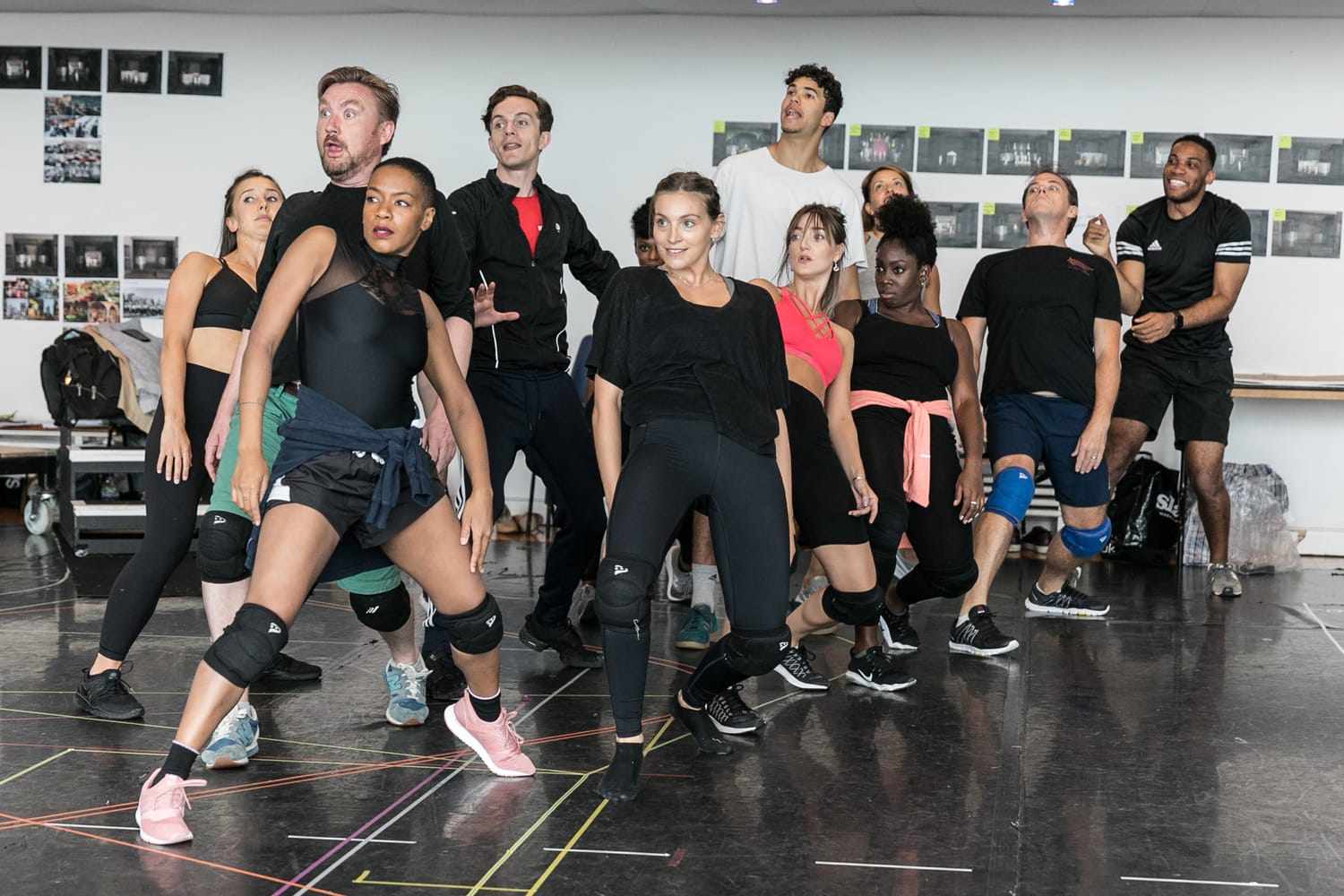 Sweet Charity in Rehearsal, photography by Darren Bell
