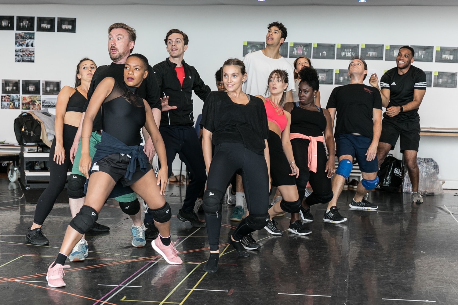 Sweet Charity in Rehearsal, photography by Darren Bell