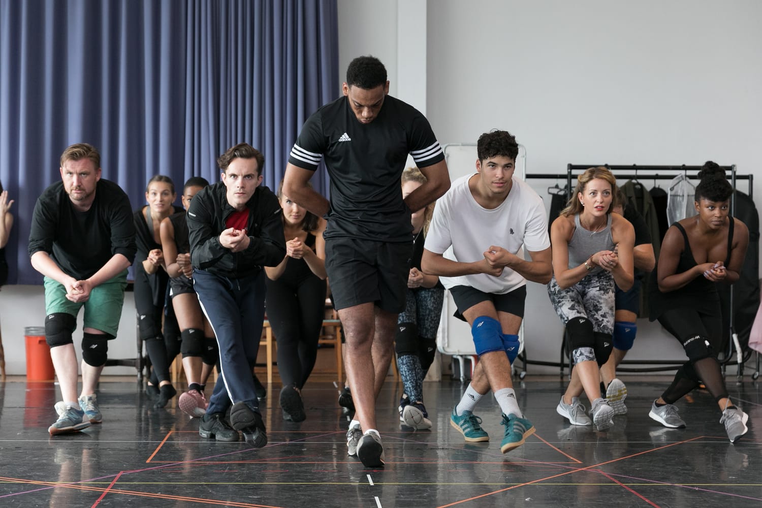 Sweet Charity in Rehearsal, photography by Darren Bell