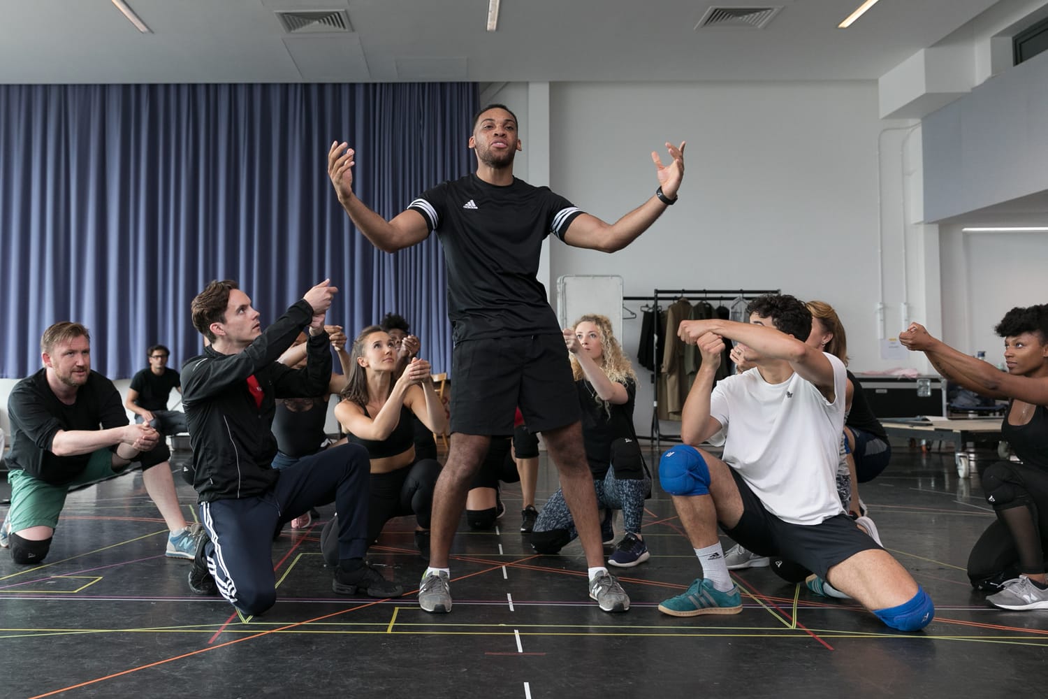 Sweet Charity in Rehearsal, photography by Darren Bell