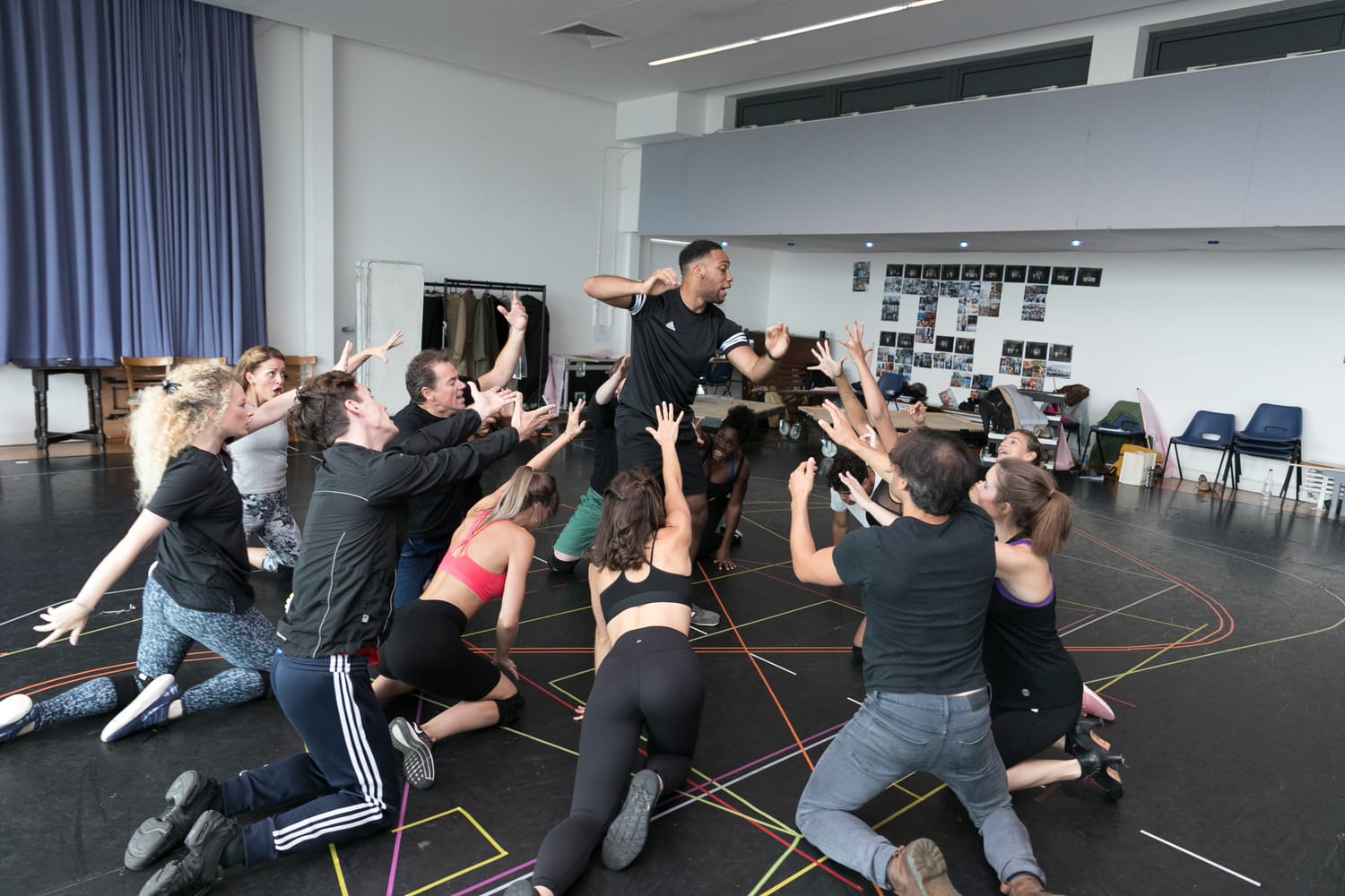 Sweet Charity in Rehearsal, photography by Darren Bell