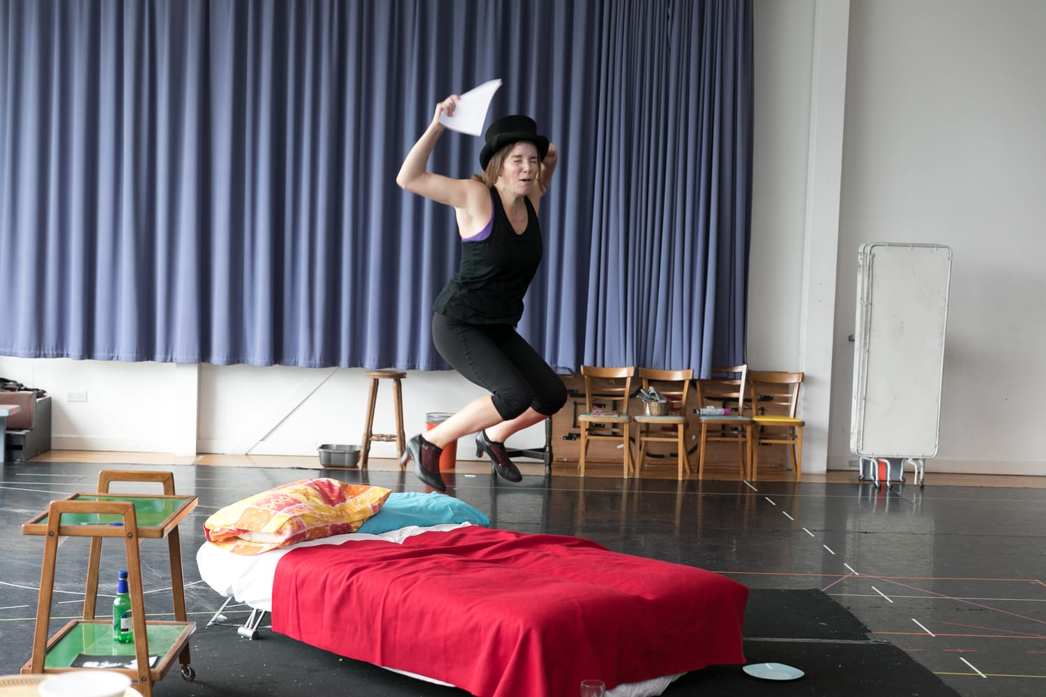 Sweet Charity in Rehearsal, photography by Darren Bell