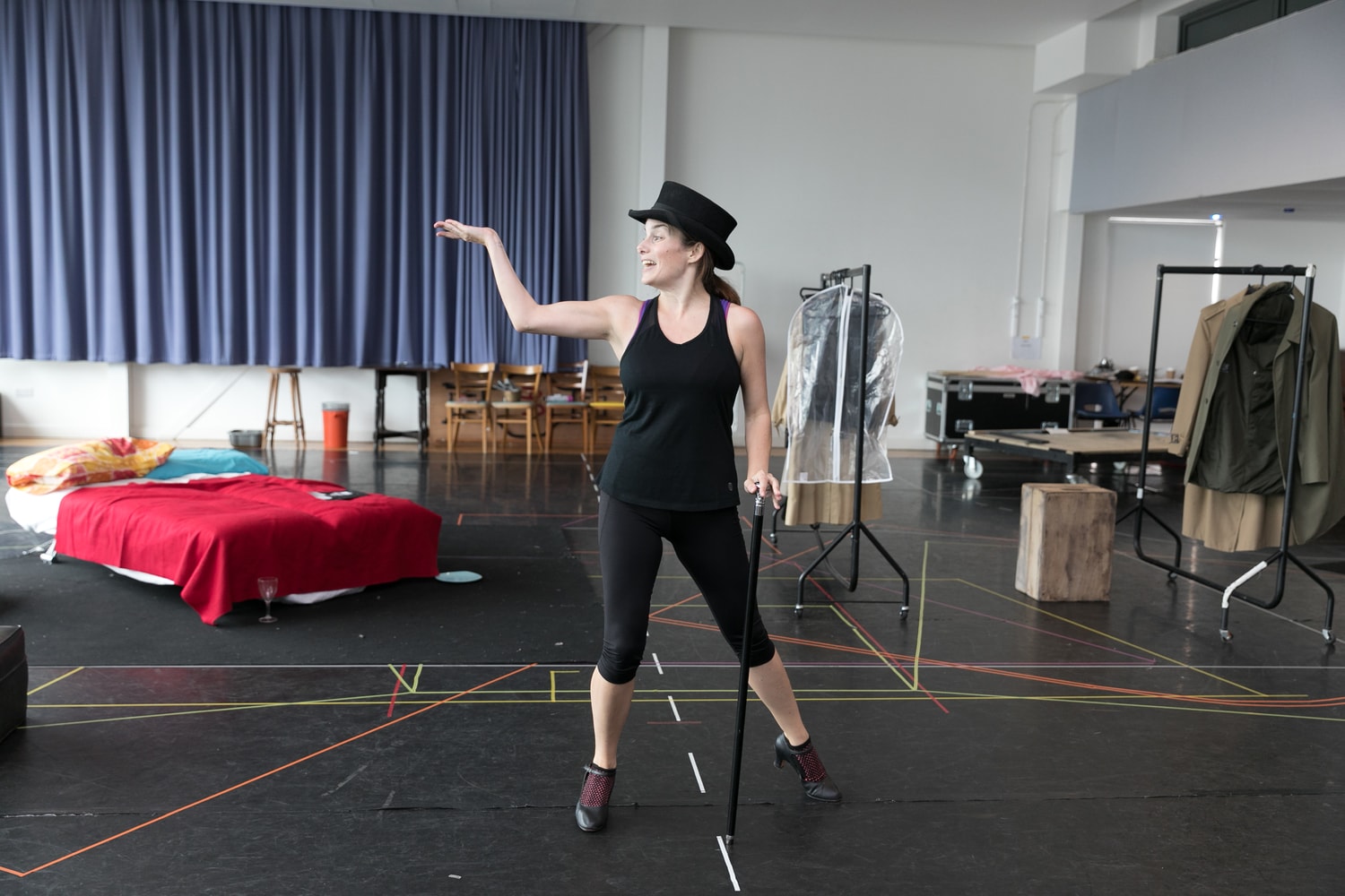 Sweet Charity in Rehearsal, photography by Darren Bell