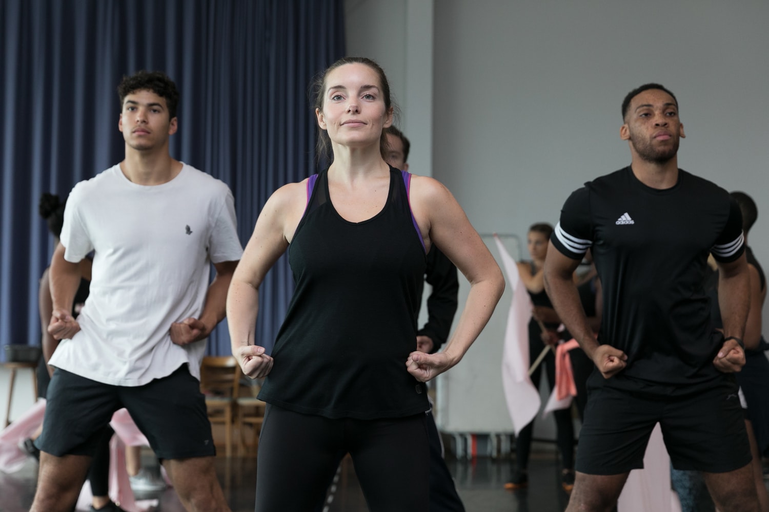 Sweet Charity in Rehearsal, photography by Darren Bell