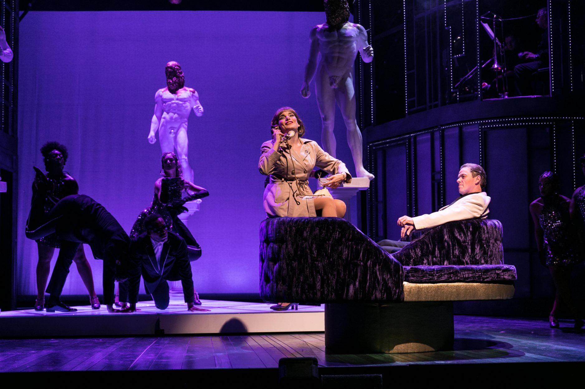 Sweet Charity in Production, photography by Darren Bell