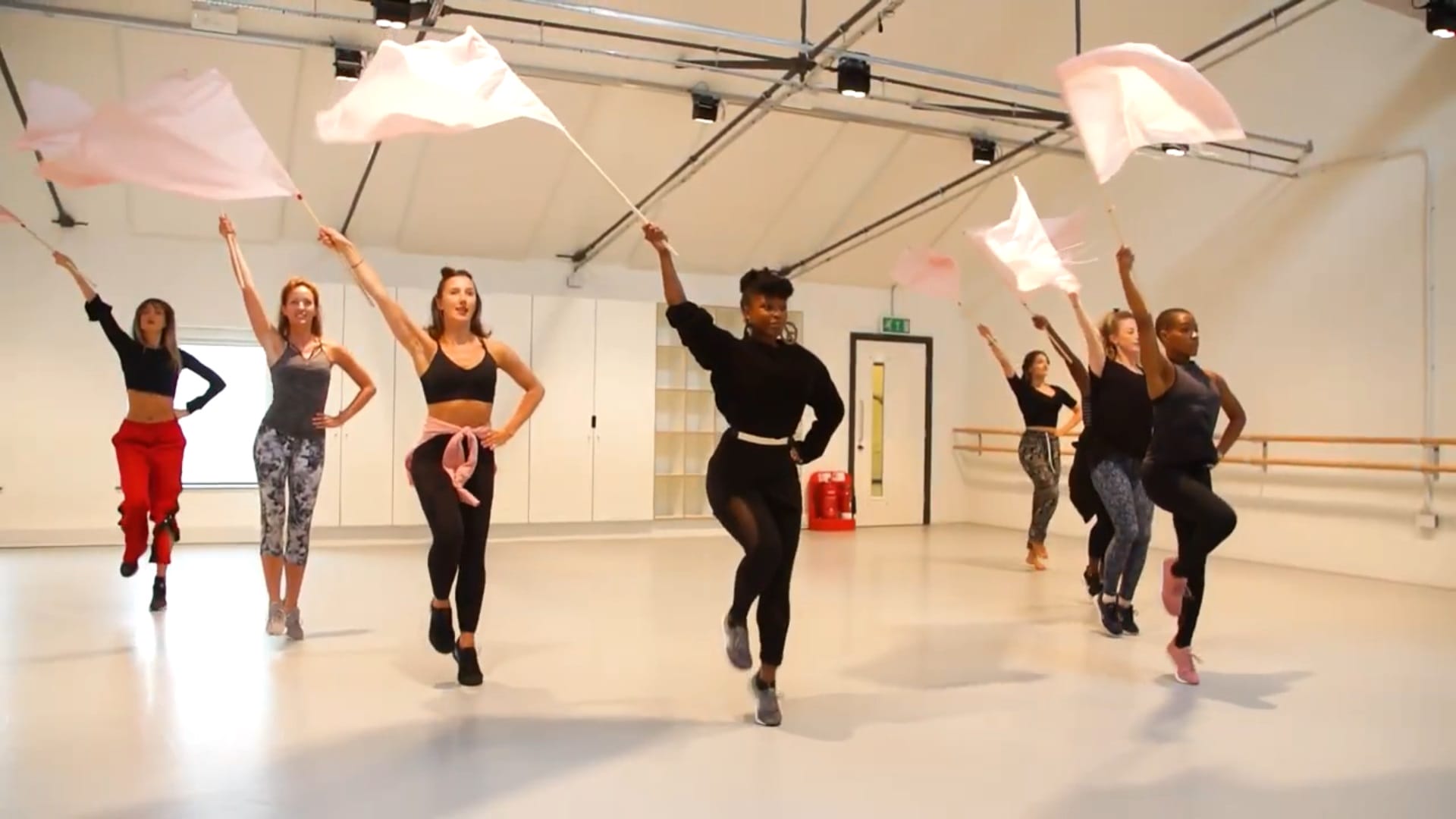 Sweet Charity in rehearsal