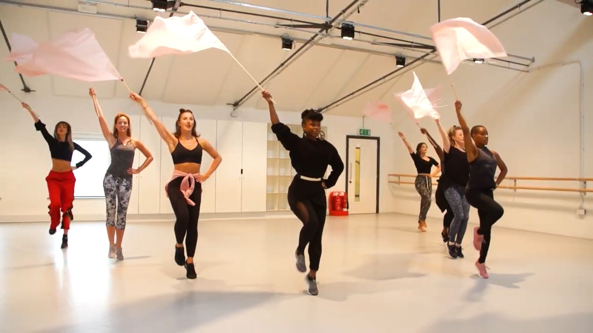 Sweet Charity in rehearsal