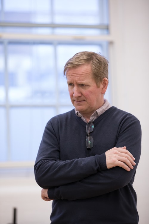 Wonderland - In Rehearsal: Matthew Cottle (Peter Walker), photography by Darren Bell