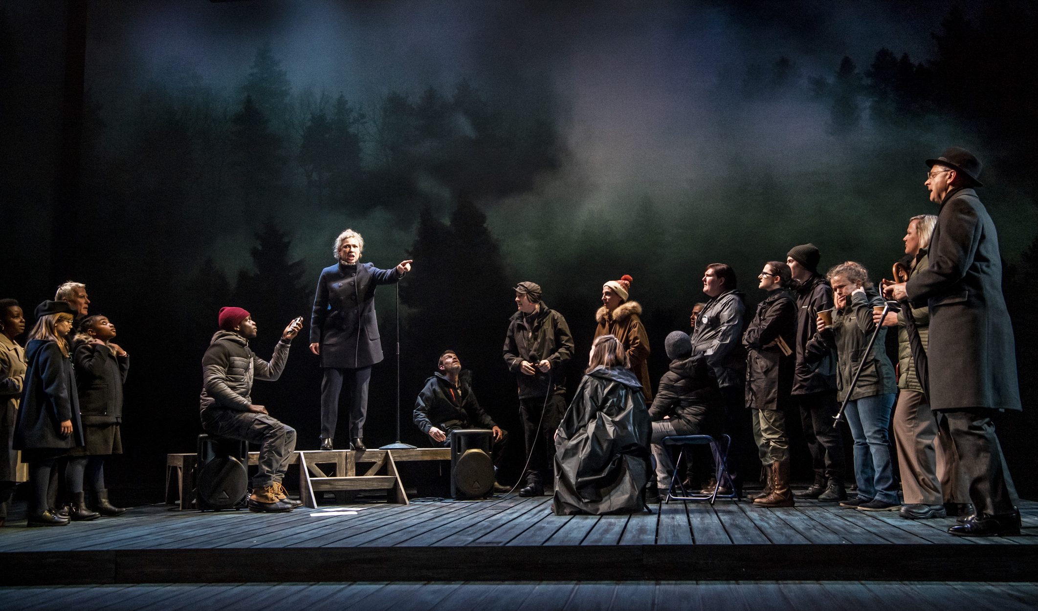 An Enemy Of The People in Production, photography by Tristram Kenton