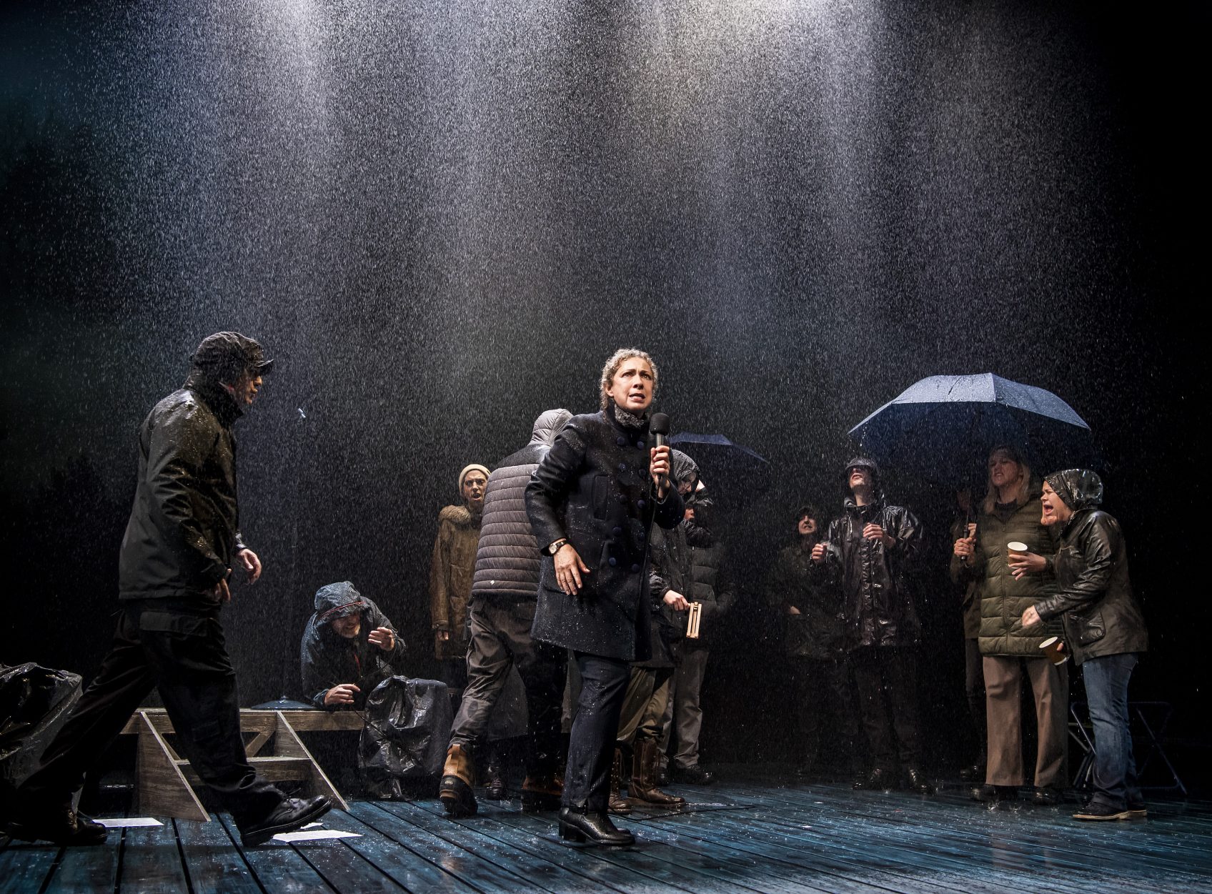 An Enemy Of The People in Production, photography by Tristram Kenton