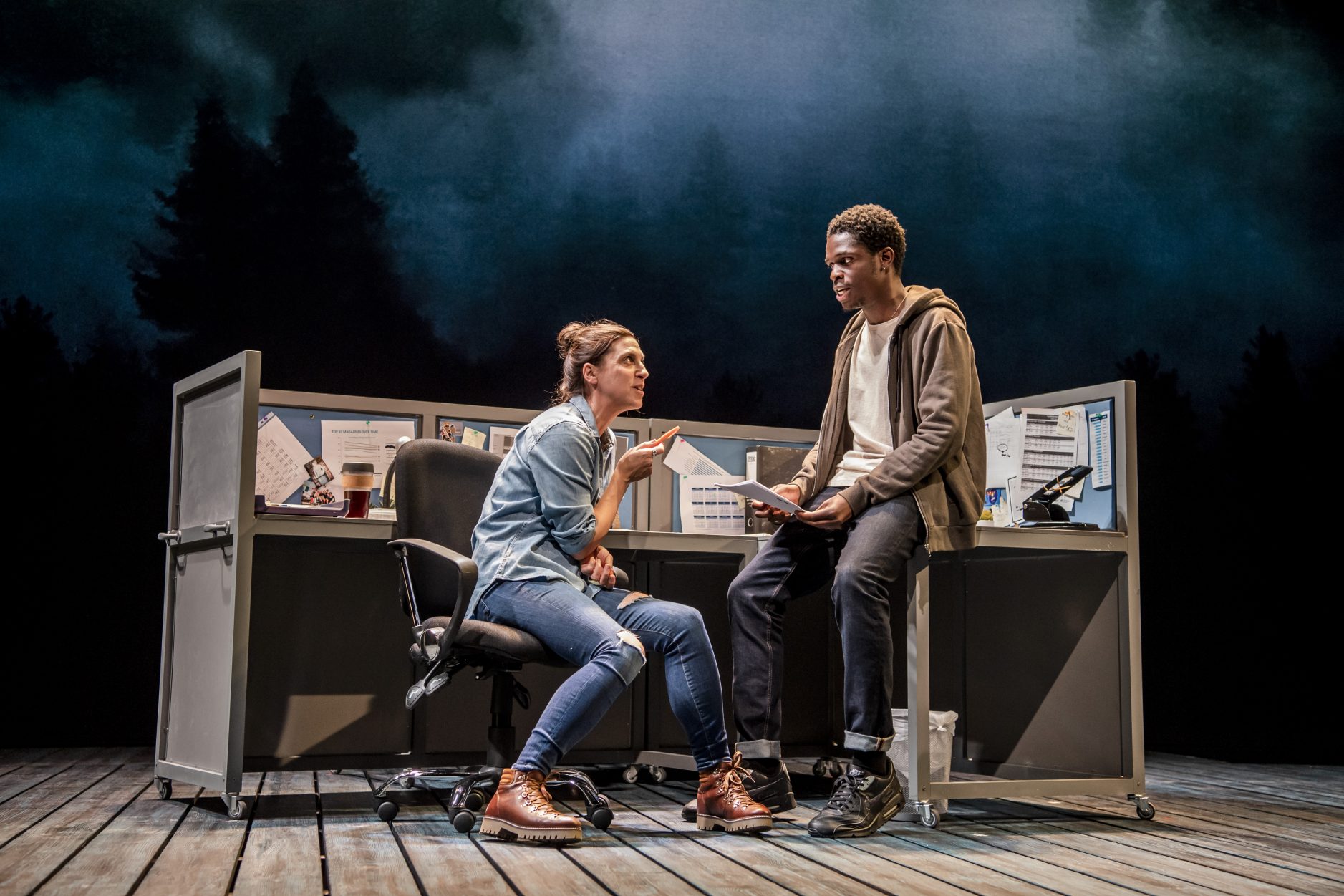 An Enemy Of The People in Production, photography by Tristram Kenton