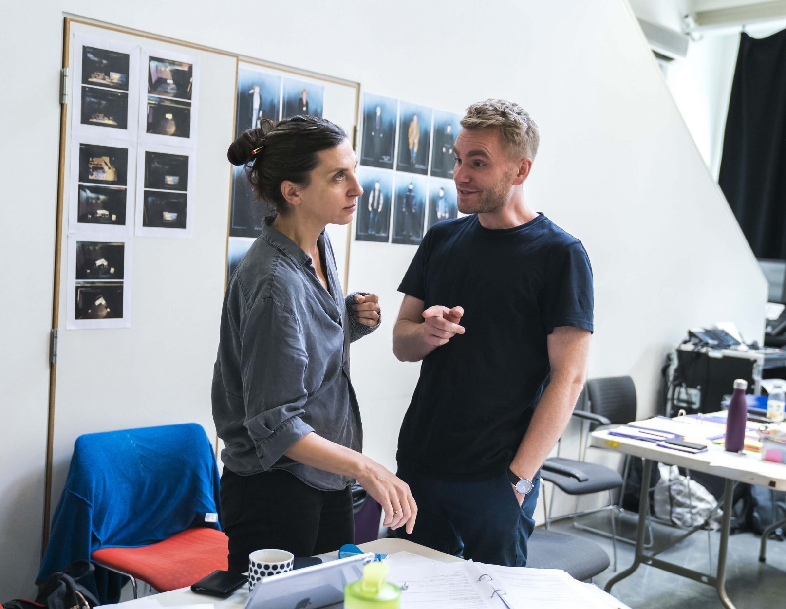 An Enemy Of The People in Rehearsal, photography by Tristram Kenton