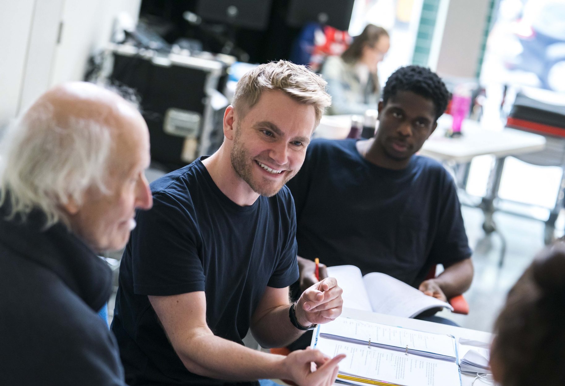 An Enemy Of The People in Rehearsal, photography by Tristram Kenton