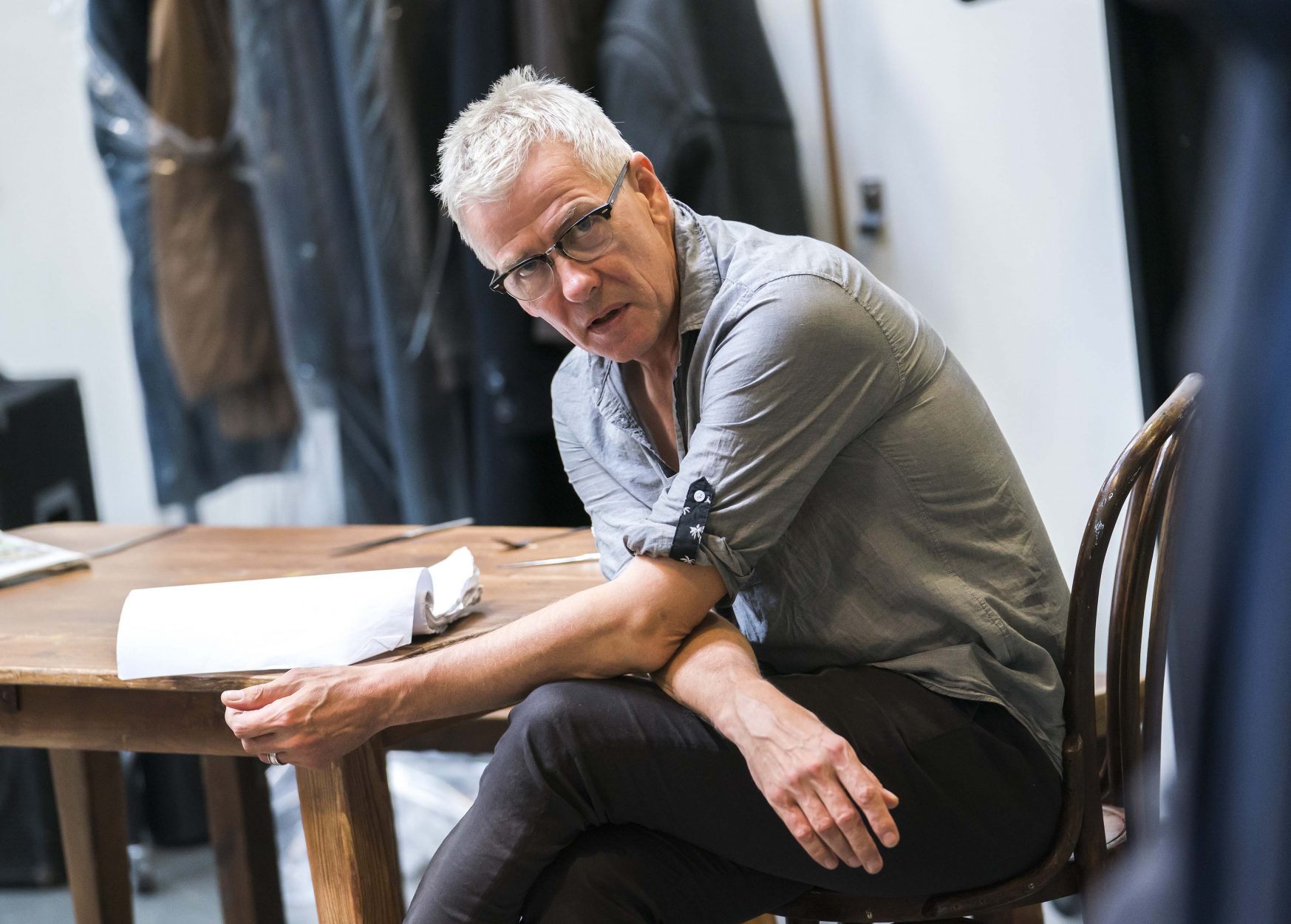 An Enemy Of The People in Rehearsal, photography by Tristram Kenton