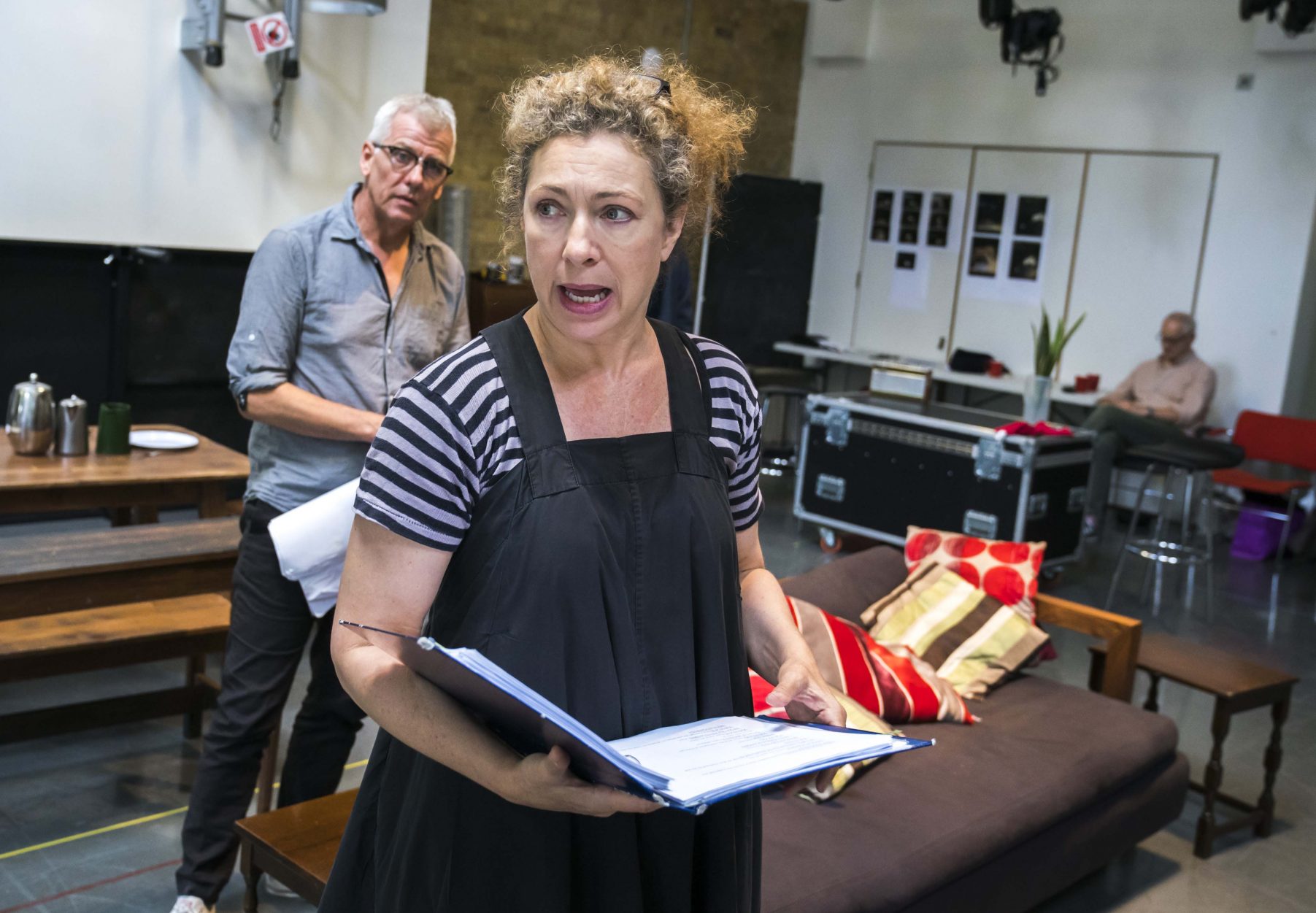 An Enemy Of The People in Rehearsal, photography by Tristram Kenton