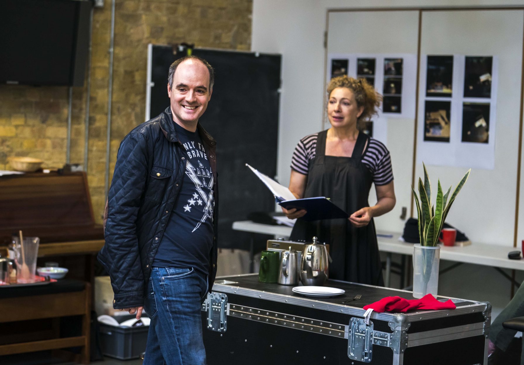 An Enemy Of The People in Rehearsal, photography by Tristram Kenton