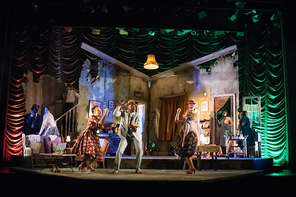 Shebeen in Production, photography by Richard Hubert Smith