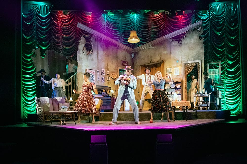 Shebeen in Production, photography by Richard Hubert Smith