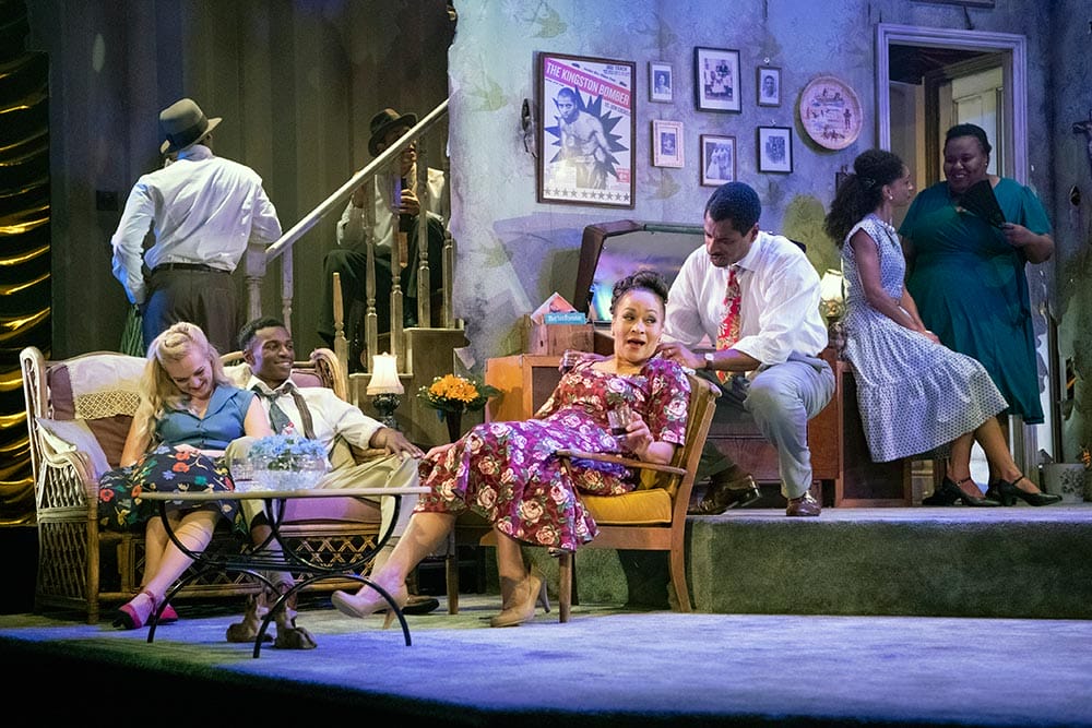 Shebeen in Production, photography by Richard Hubert Smith