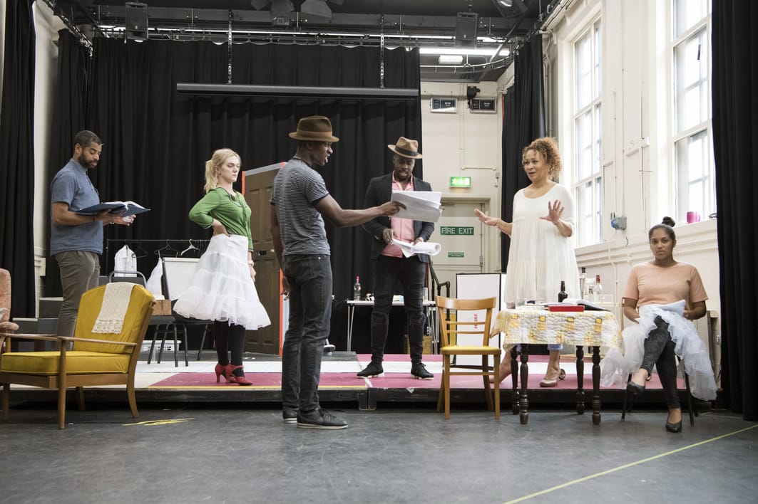 Shebeen in Rehearsal, photography by Richard Hubert Smith