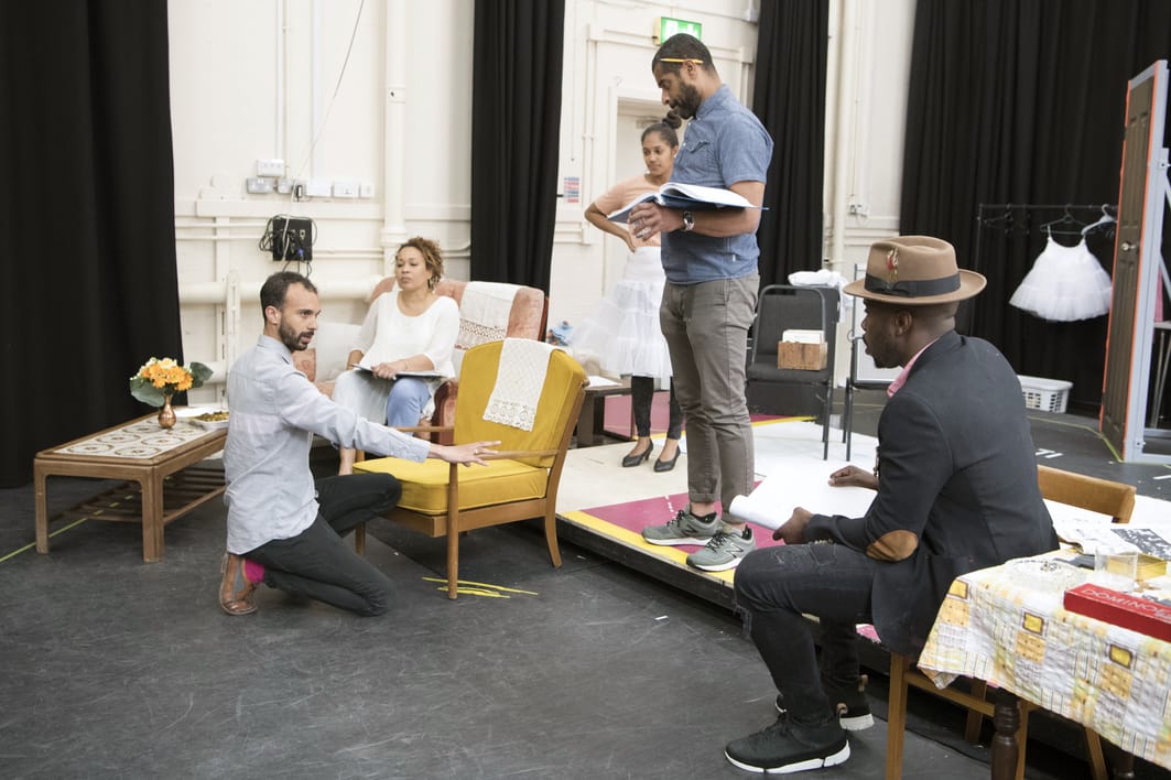 Shebeen in Rehearsal, photography by Richard Hubert Smith