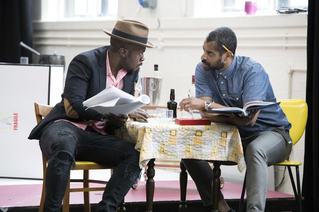 Shebeen in Rehearsal, photography by Richard Hubert Smith