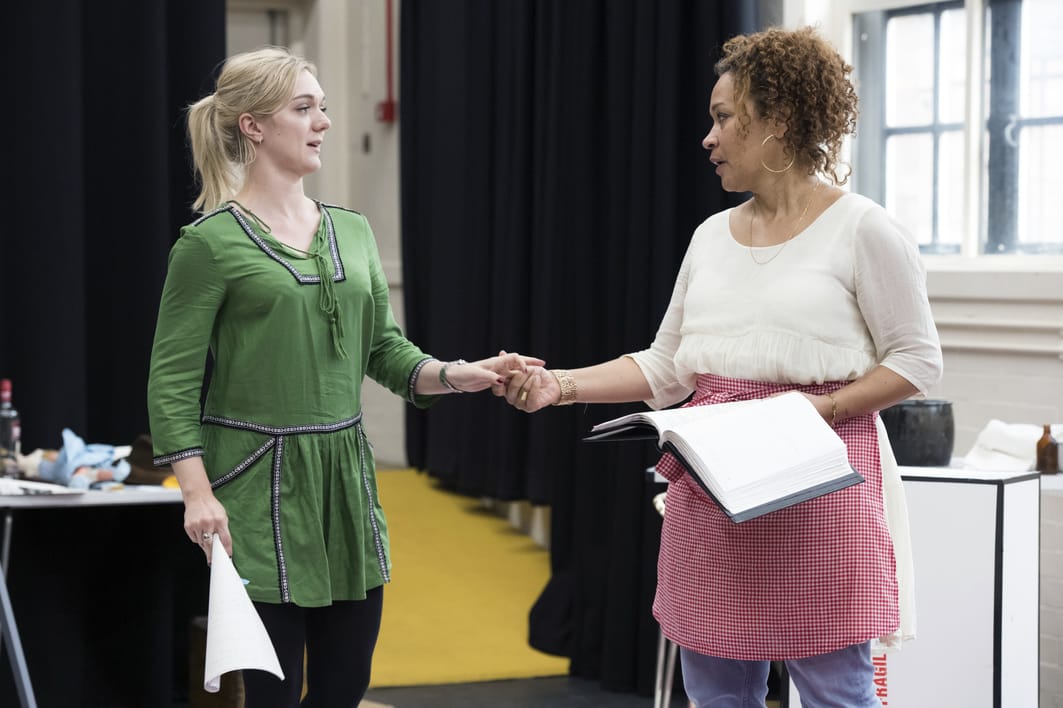 Shebeen in Rehearsal, photography by Richard Hubert Smith