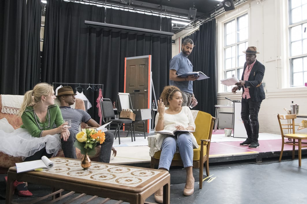 Shebeen in Rehearsal, photography by Richard Hubert Smith
