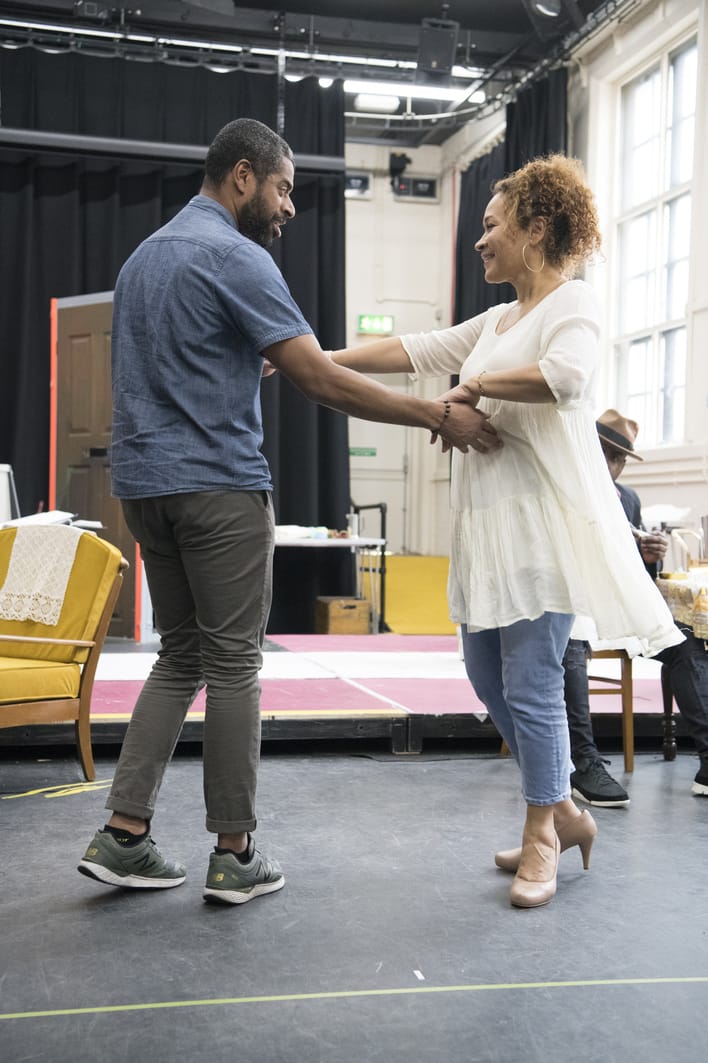 Shebeen in Rehearsal, photography by Richard Hubert Smith