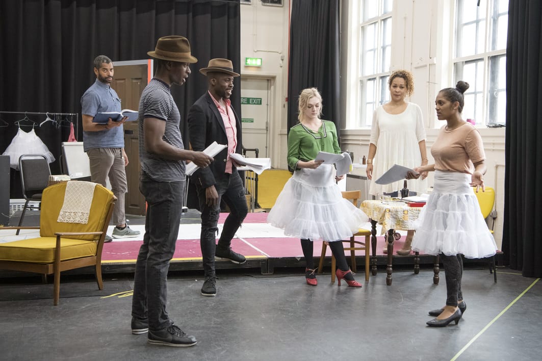 Shebeen in Rehearsal, photography by Richard Hubert Smith