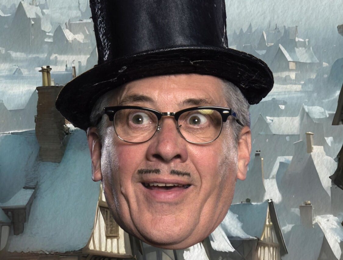 Count Arthur Strong is Charles Dickens in &#8216;A Christmas Carol&#8217;