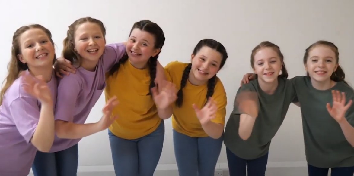 See behind the scenes of the photoshoot with our three sets of identical twins.