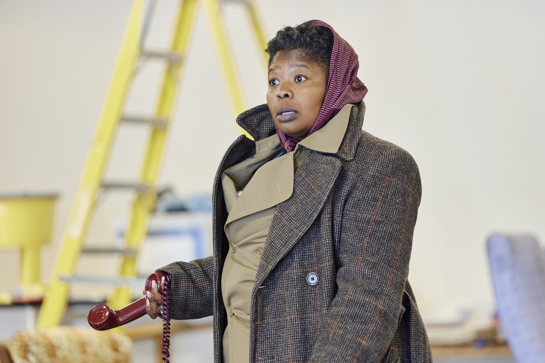 Natasha Magigi in rehearsal for TCTSUI © Nottingham Playhouse 