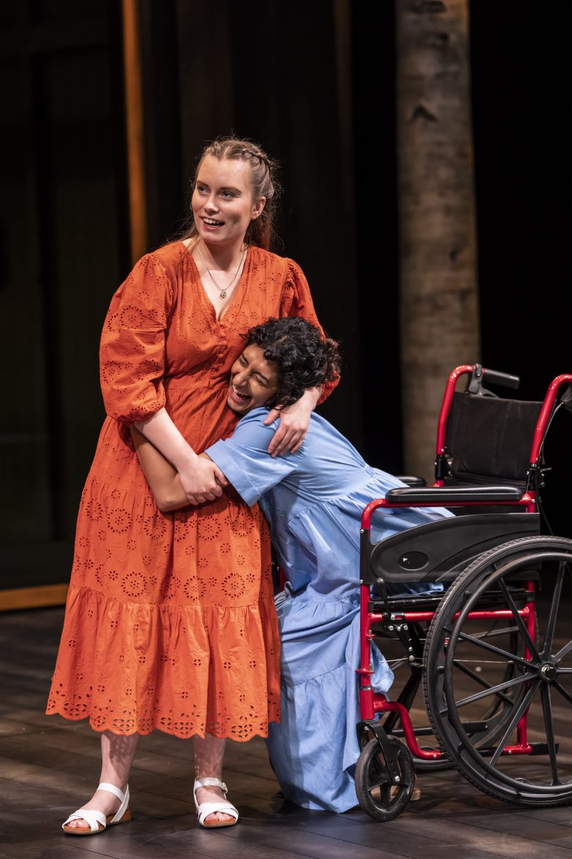  Claire Wetherall and Shreya Patel in Much Ado About Nothing