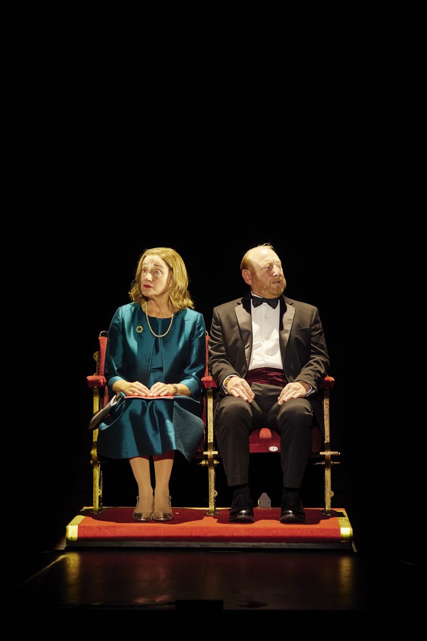 Sophie Thompson & Adrian Scarborough in The Clothes They Stood Up In 