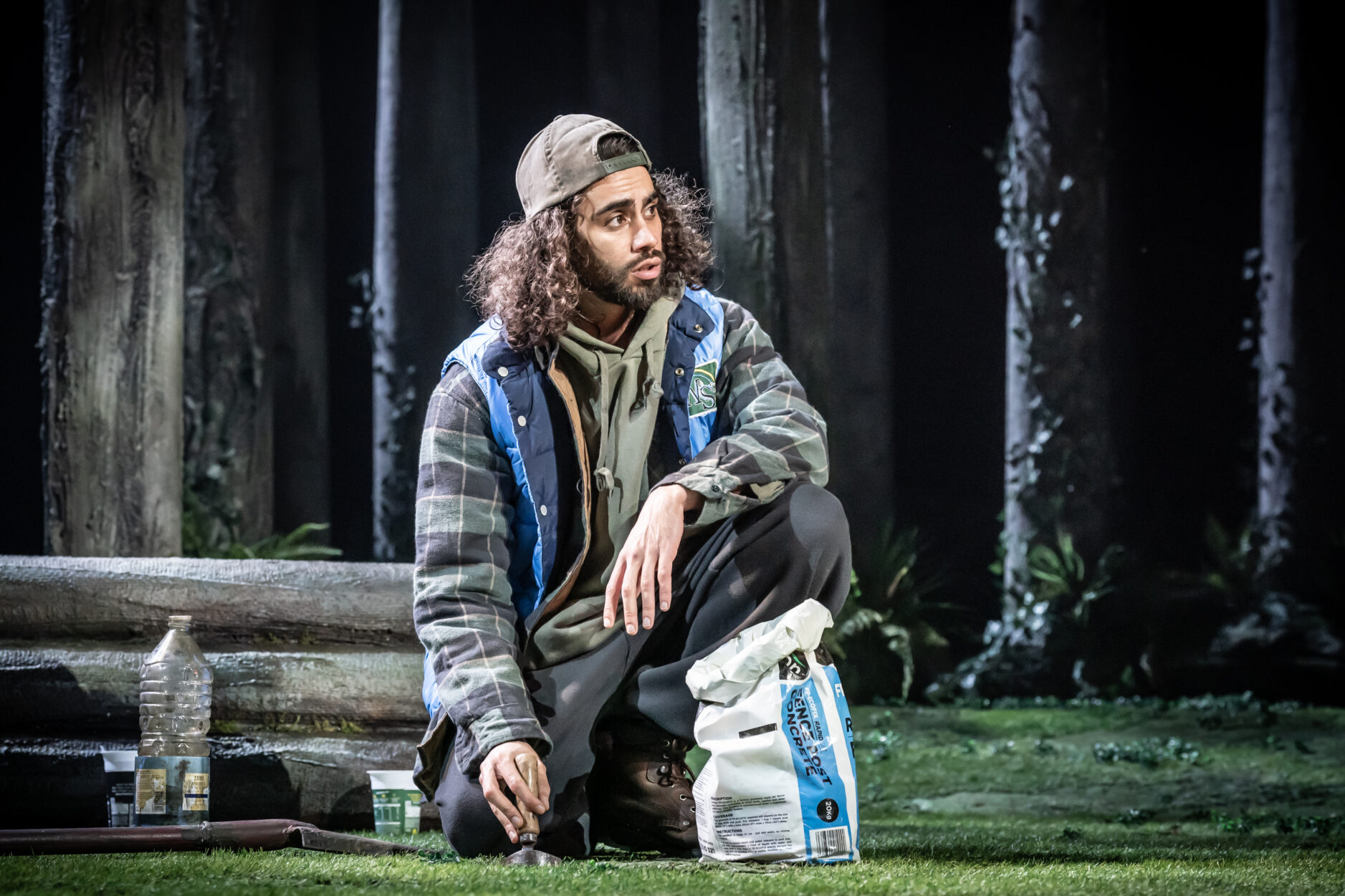 Joseph Langdon in Village Idiot. Credit Marc Brenner.