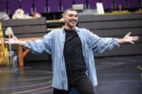 Danny Hendrix in rehearsal for Cinderella. Photo by Pamela Raith.