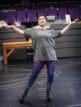 Alice Redmond in rehearsal for Cinderella. Photo by Pamela Raith.