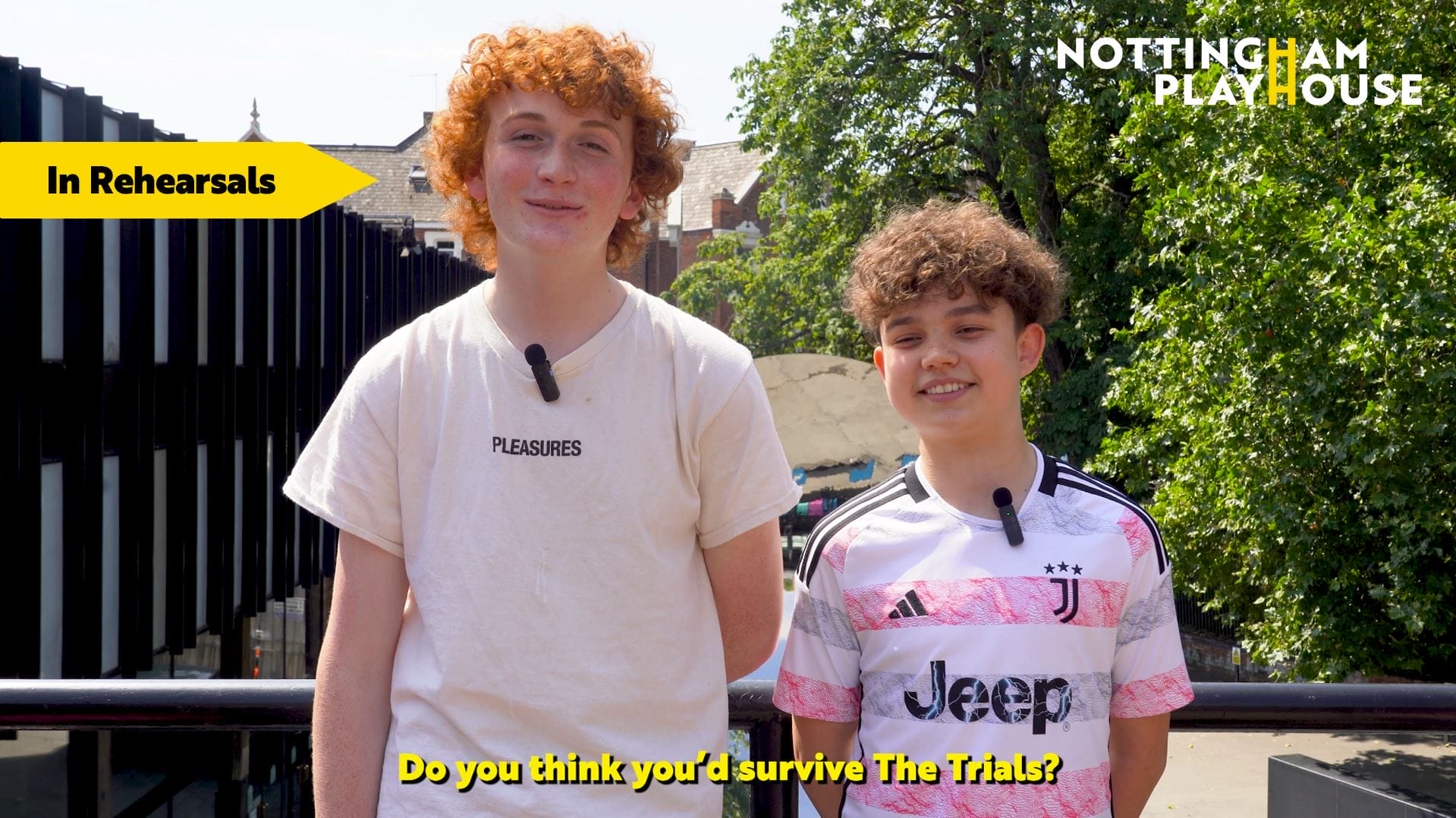 Have a look into rehearsals for The Trials as we chat to Co-Director Hannah Stone as well as some of the cast.