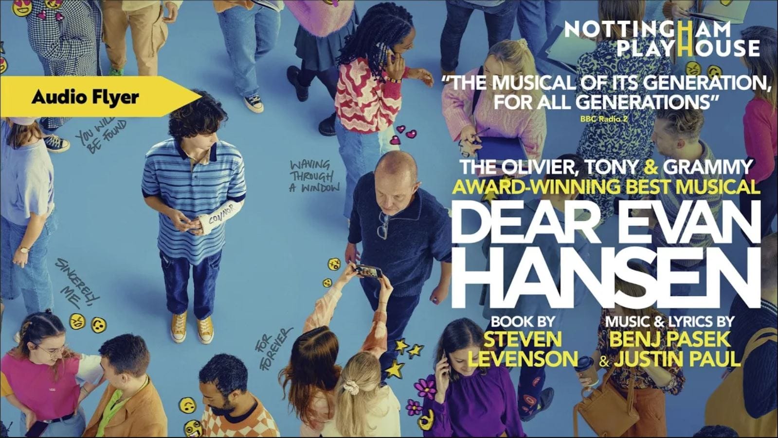 Check out our brand new Audio Flyer for Dear Evan Hansen.