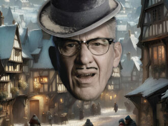 Count Arthur Strong is Charles Dickens in &#8216;A Christmas Carol&#8217;