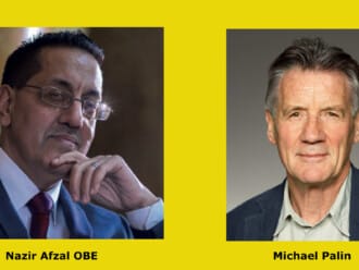 NEWS:  Special guests Nazir Afzal OBE and Micheal Palin in Punch after-show Q&#038;As