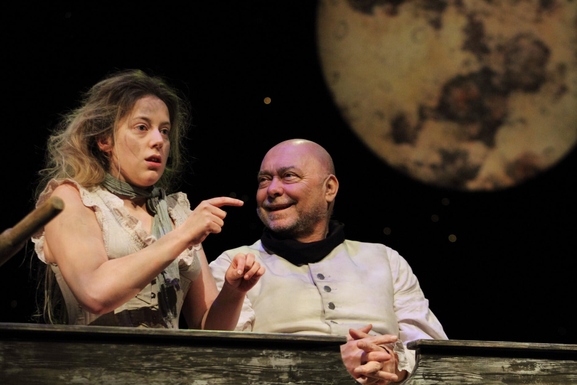 Garry Robson in Our Country's Good. Photography by Catherine Ashmore.