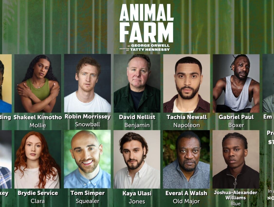 NEWS:  Cast and creative team announced for Animal Farm