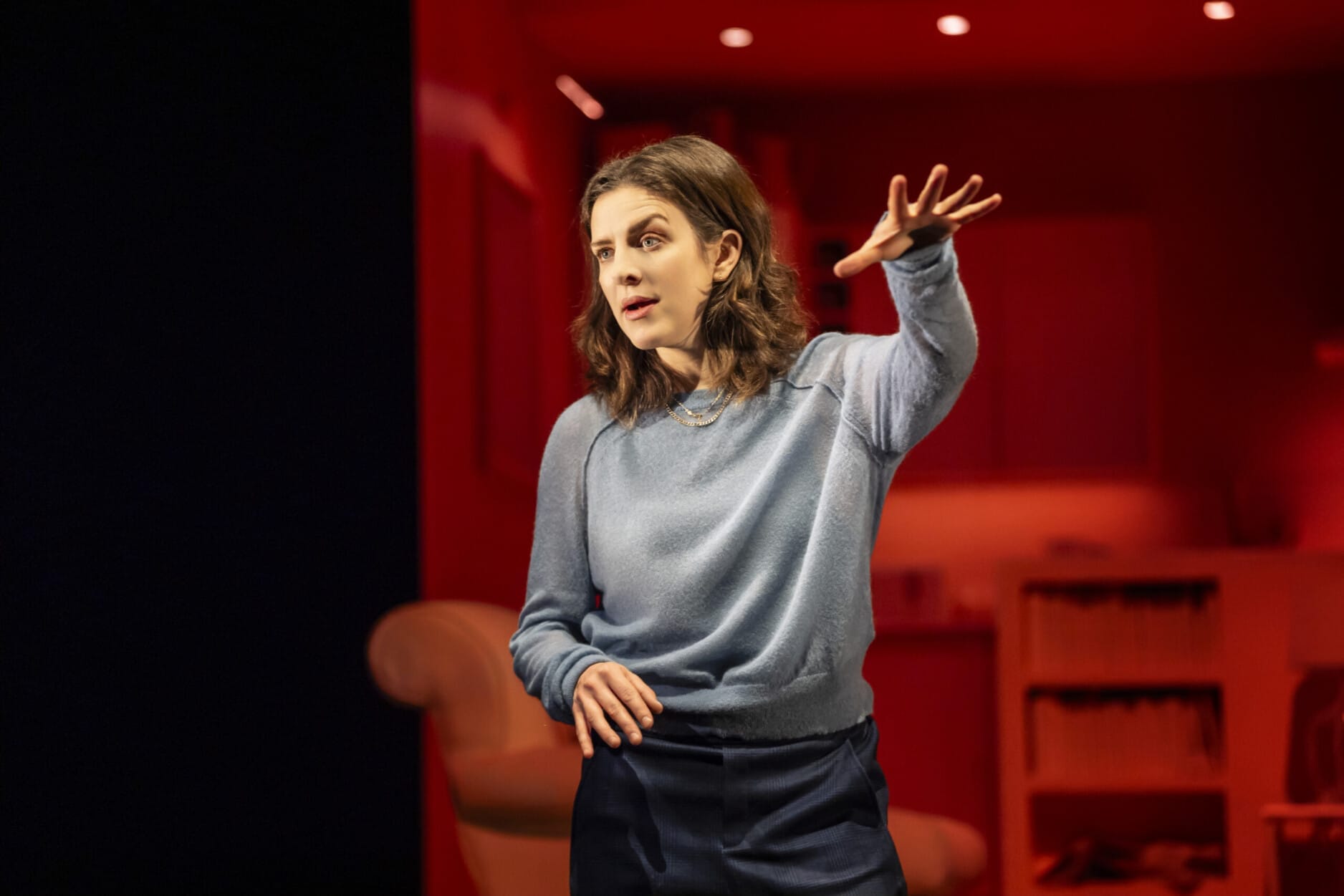 Aisling Loftus as Woman.
