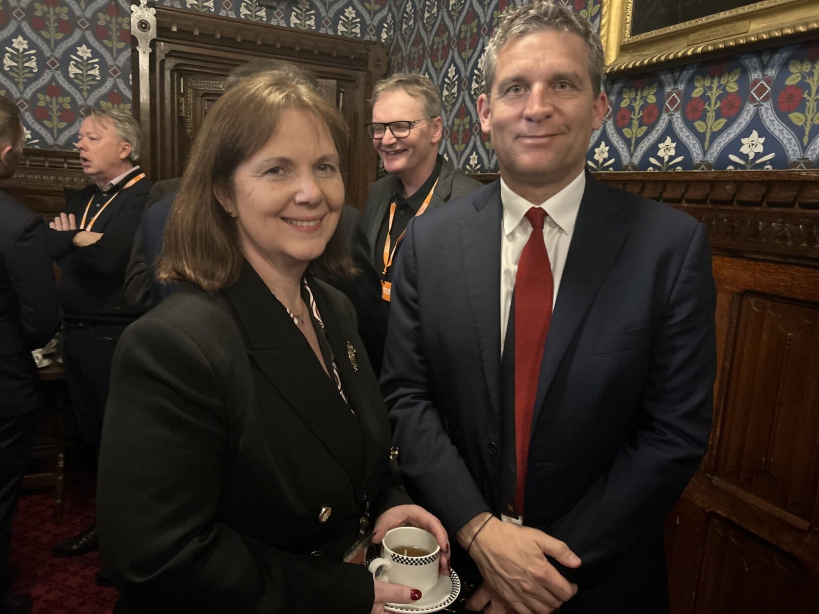 Claire Ward, Regional Mayor and Lord Timpson, Minister of State for Prisons